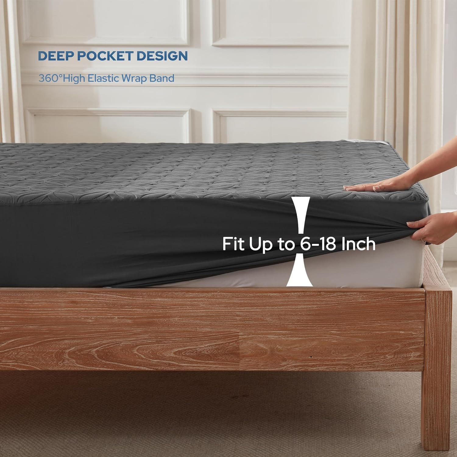 Quilted Waterproof Mattress Cover